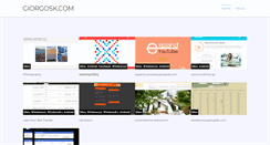 Desktop Screenshot of giorgosk.com